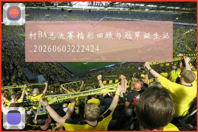 村BA总决赛精彩回顾与冠军诞生记_20260603222424